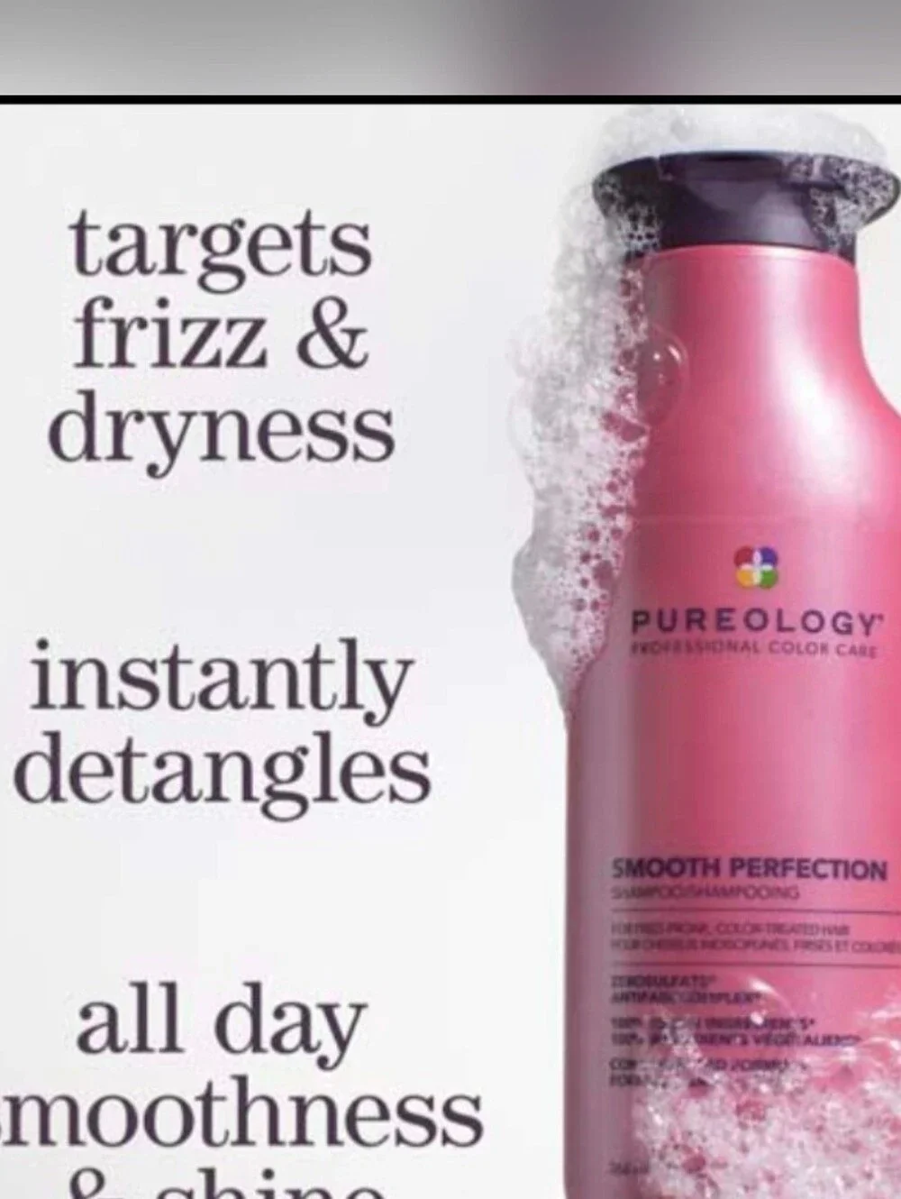 NWT FULL SET Pureology Smooth Perfection Shampoo 226ML & Conditioner 226ML DUO